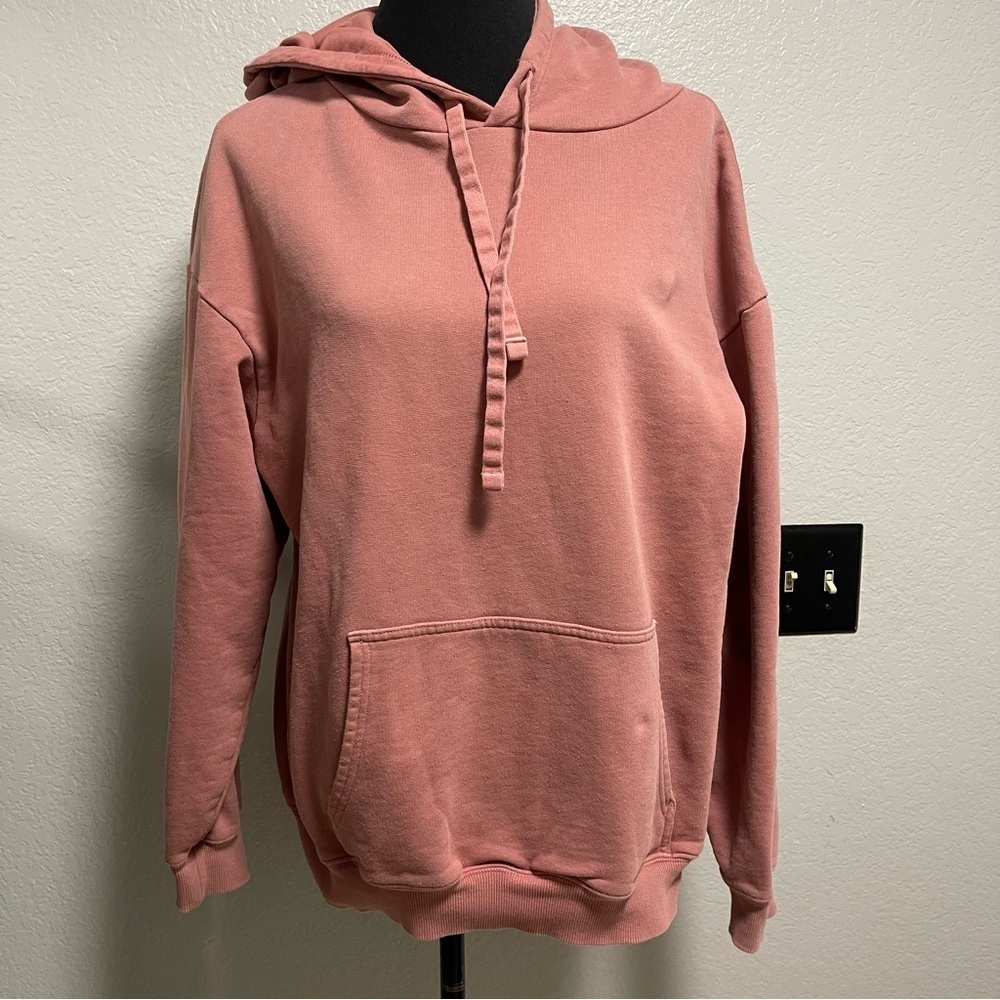 Offline by Aerie Salmon Pink Oversized Hooded Sweater Size XS - Picture 1 of 4